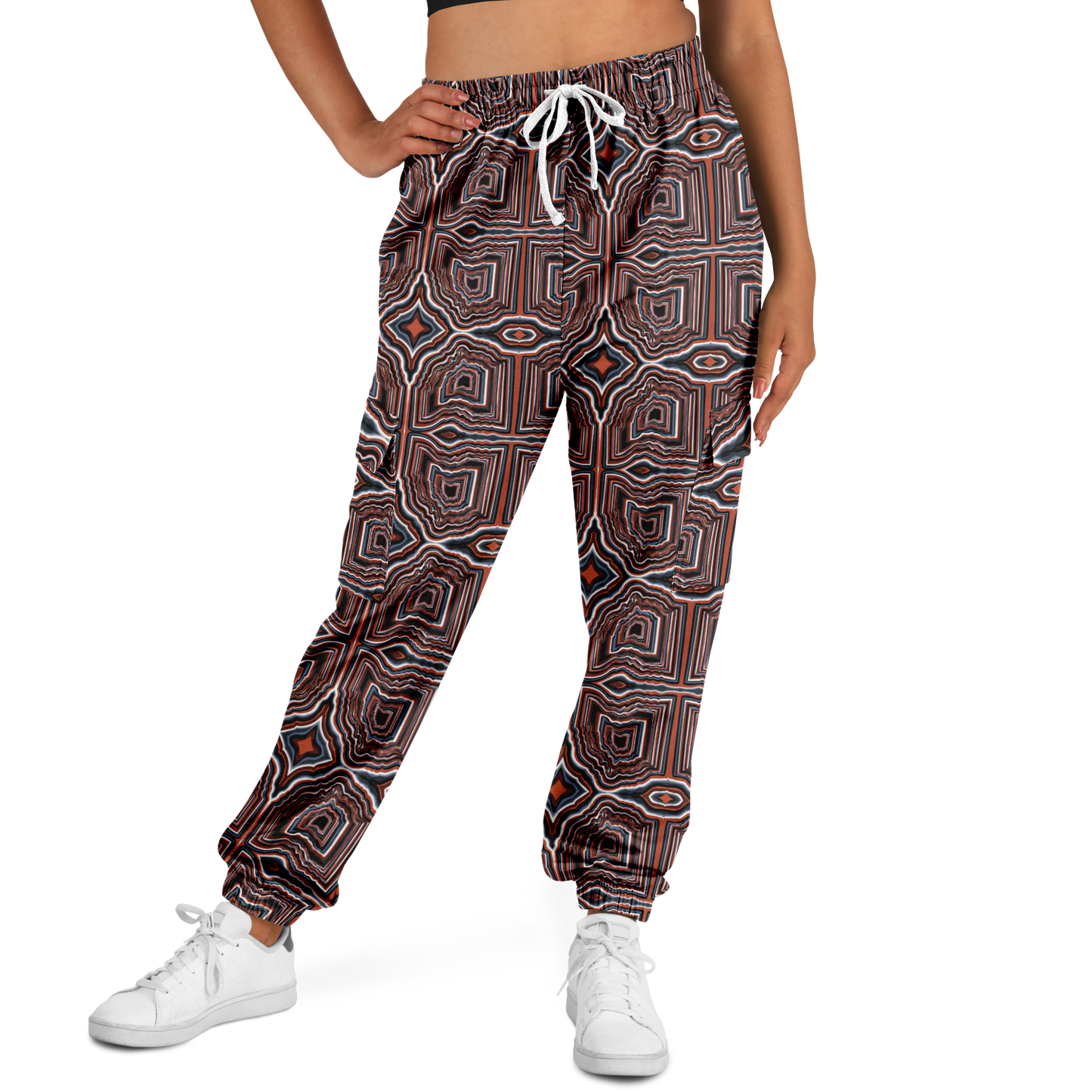 O-HIO Athletic Cargo Sweatpants - AOP