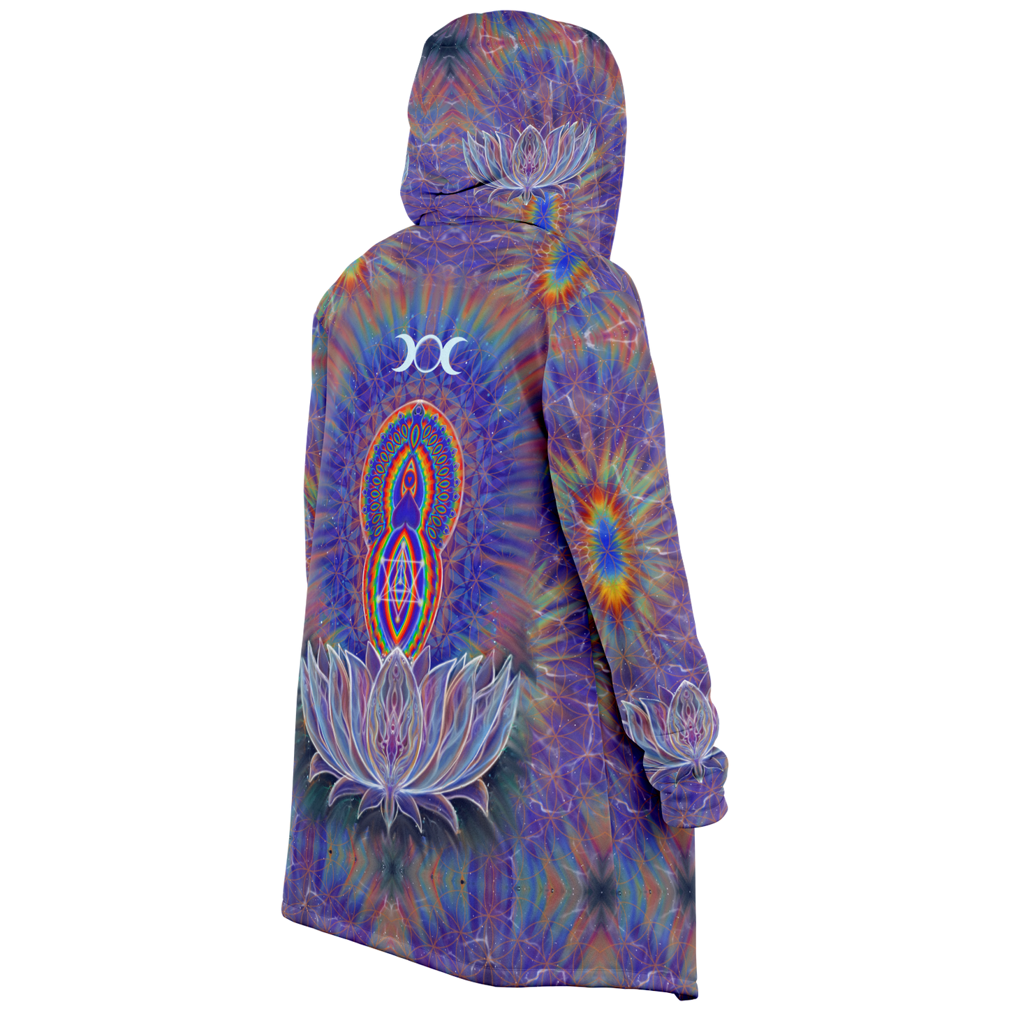Gathering of goddesses Microfleece Cloak - AOP