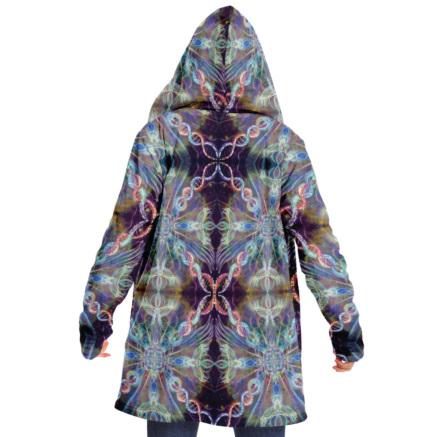 Infinite goddess Microfleece Cloak - AOP