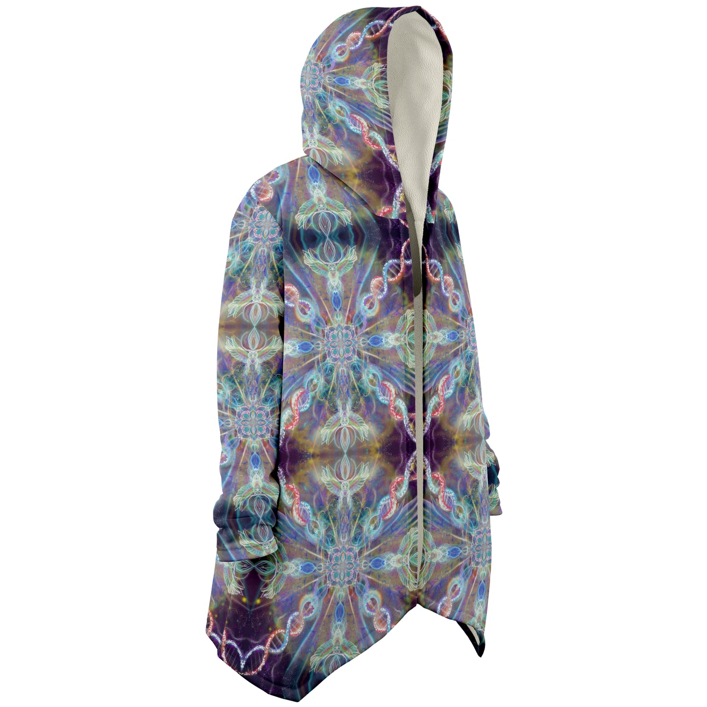 Infinite goddess Microfleece Cloak - AOP