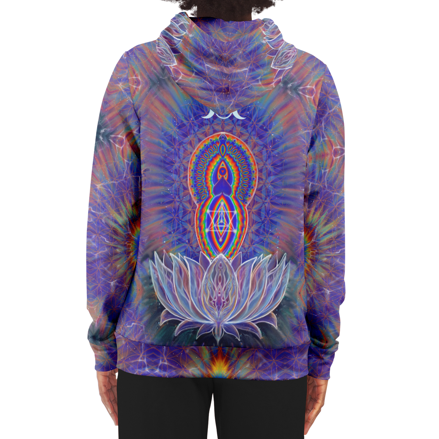 Goddess gathering 2024 Fashion Zip-Up Hoodie - AOP