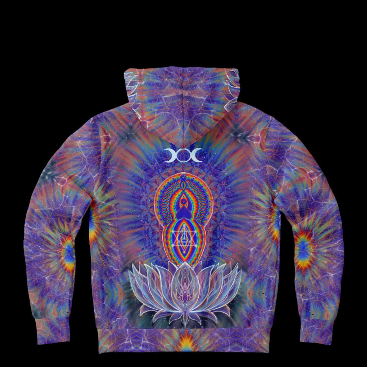 Goddess gathering 2024 Fashion Zip-Up Hoodie - AOP