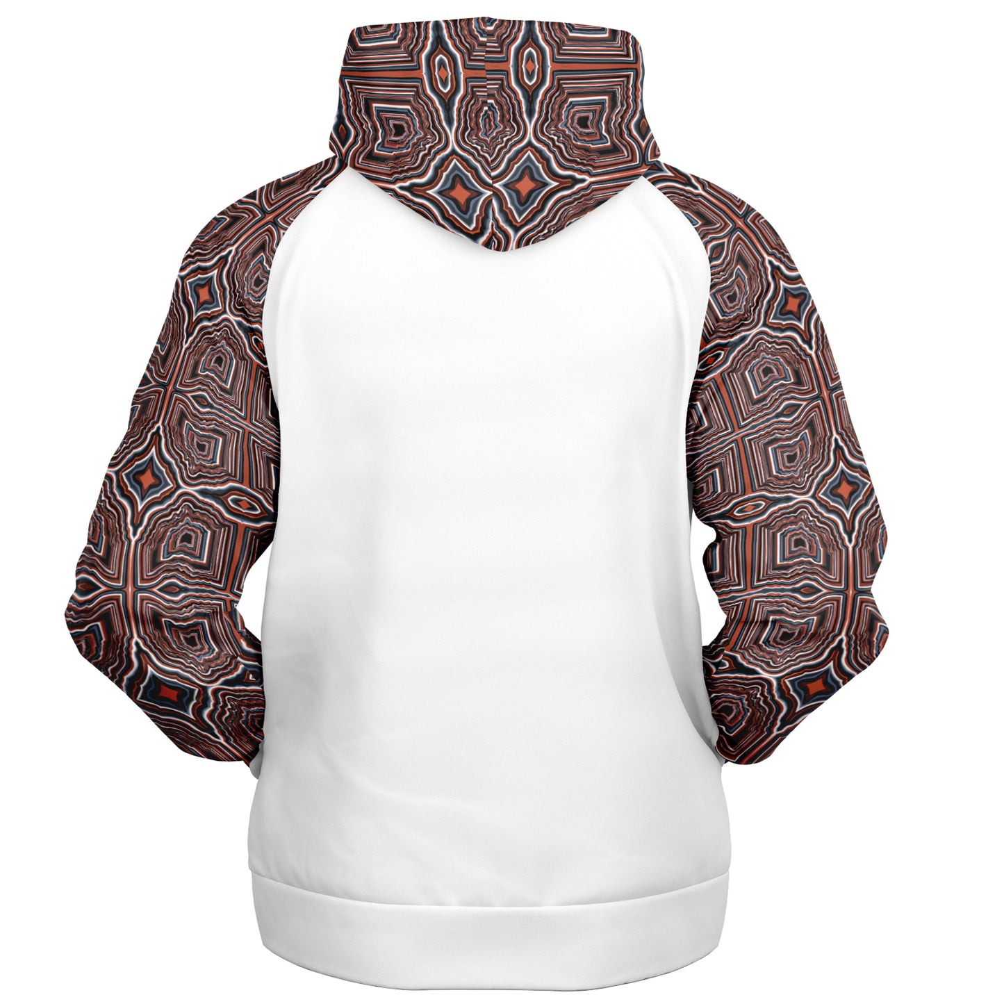 O-HIO Raglan Hoodie Solid - AOP