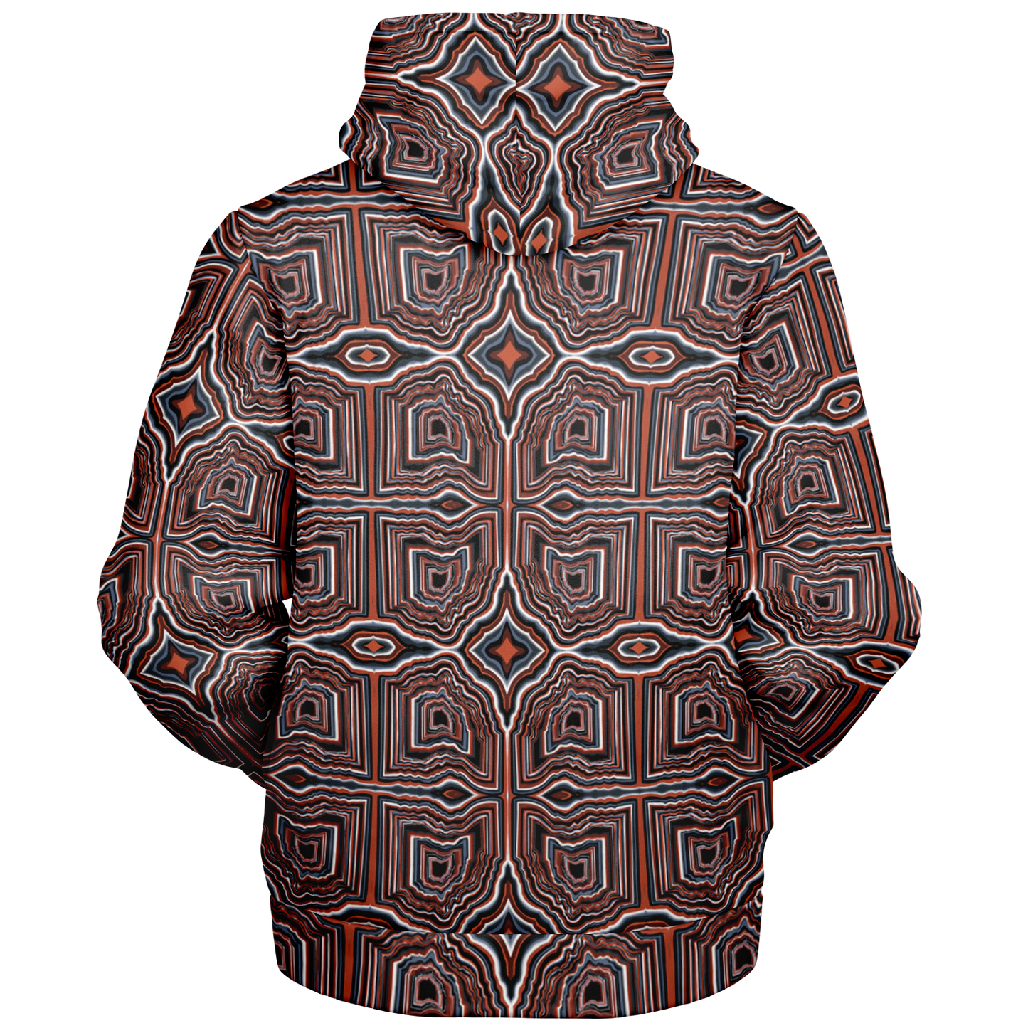 O-HIO Microfleece Ziphoodie - AOP