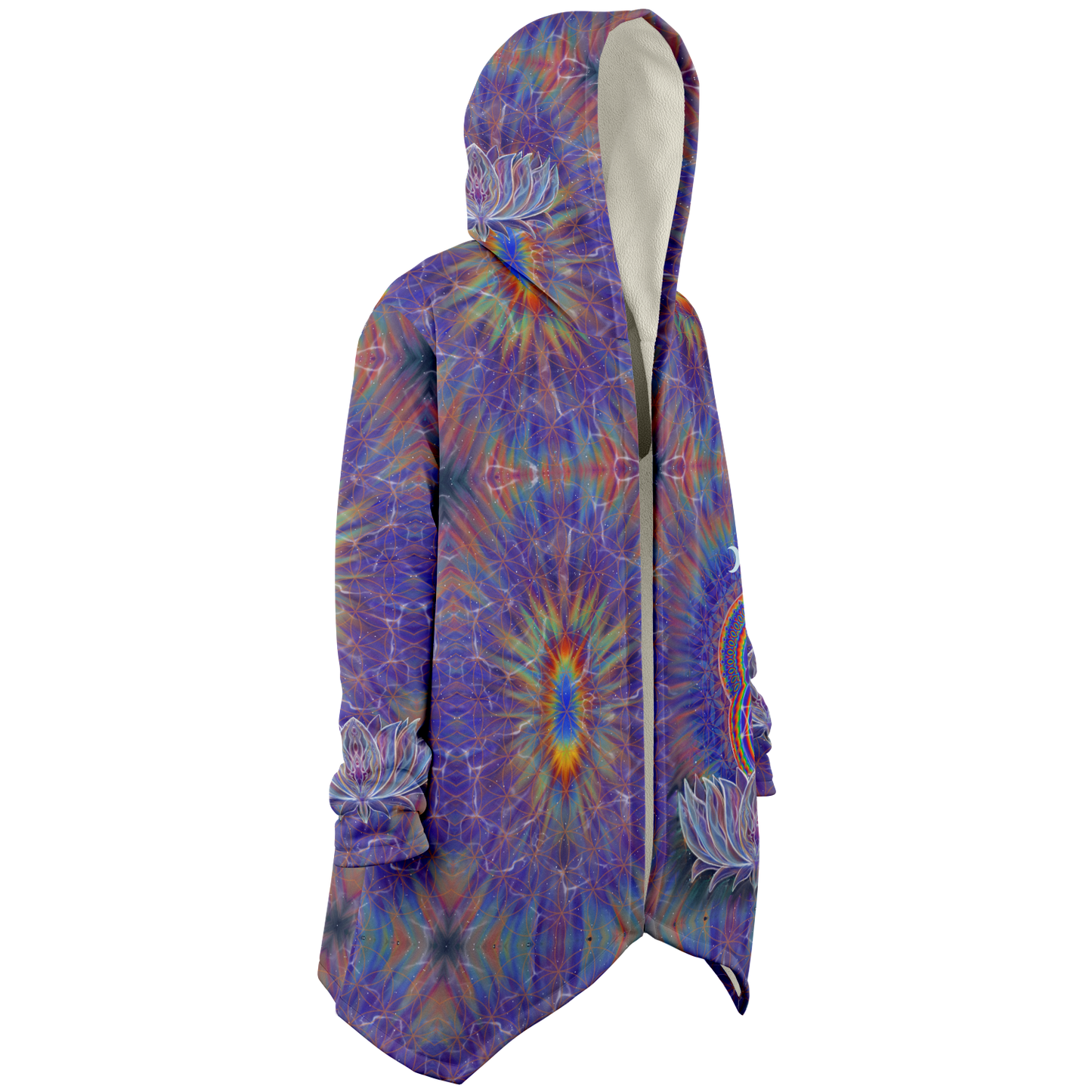 Gathering of goddesses Microfleece Cloak - AOP