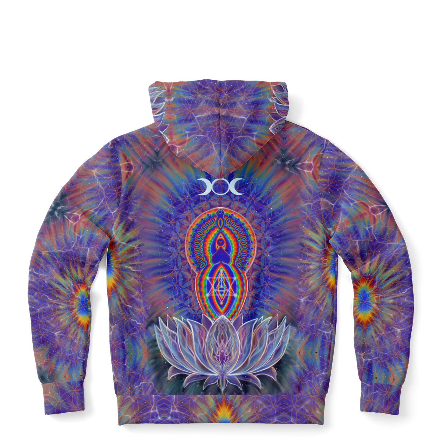 Goddess gathering 2024 Fashion Zip-Up Hoodie - AOP