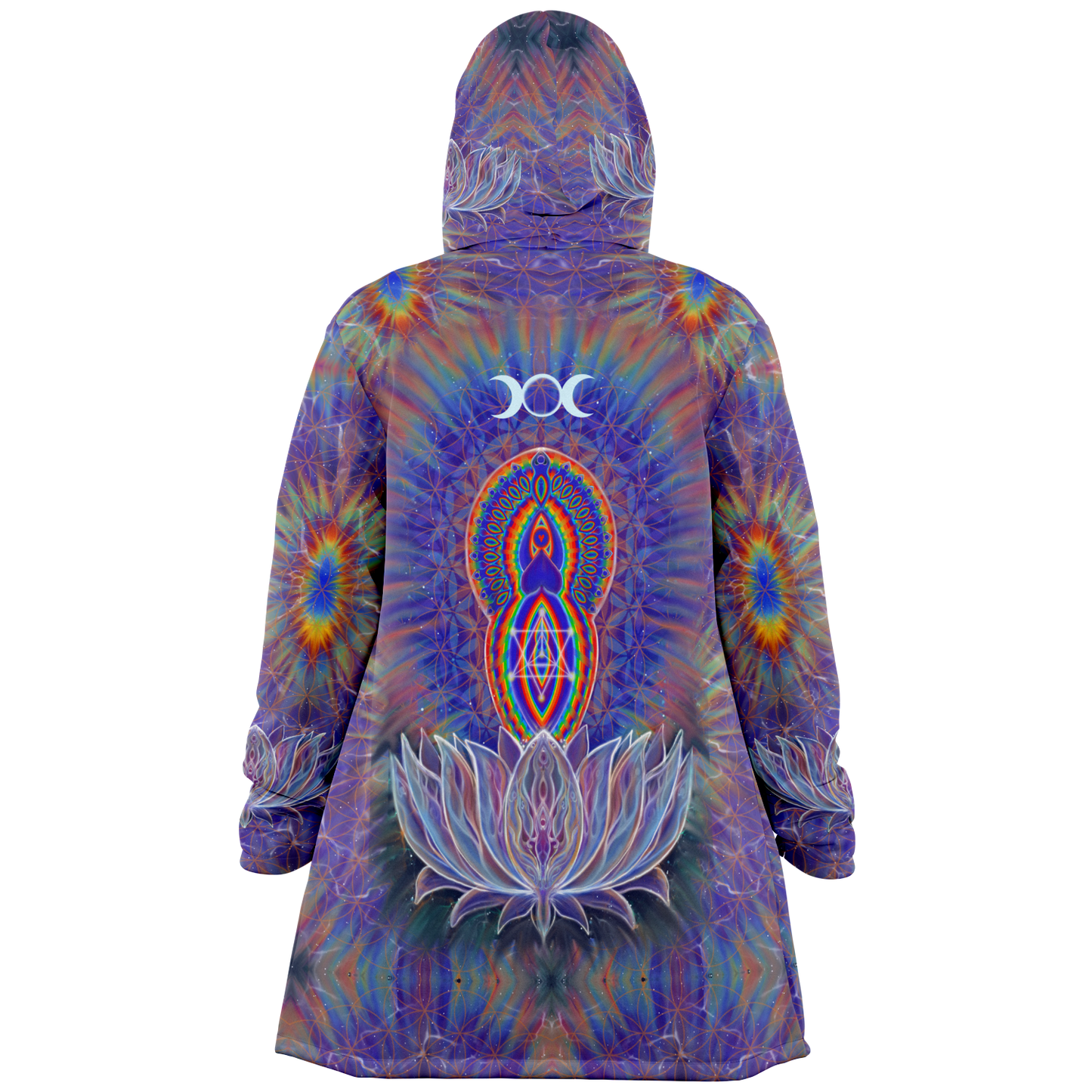 Gathering of goddesses Microfleece Cloak - AOP
