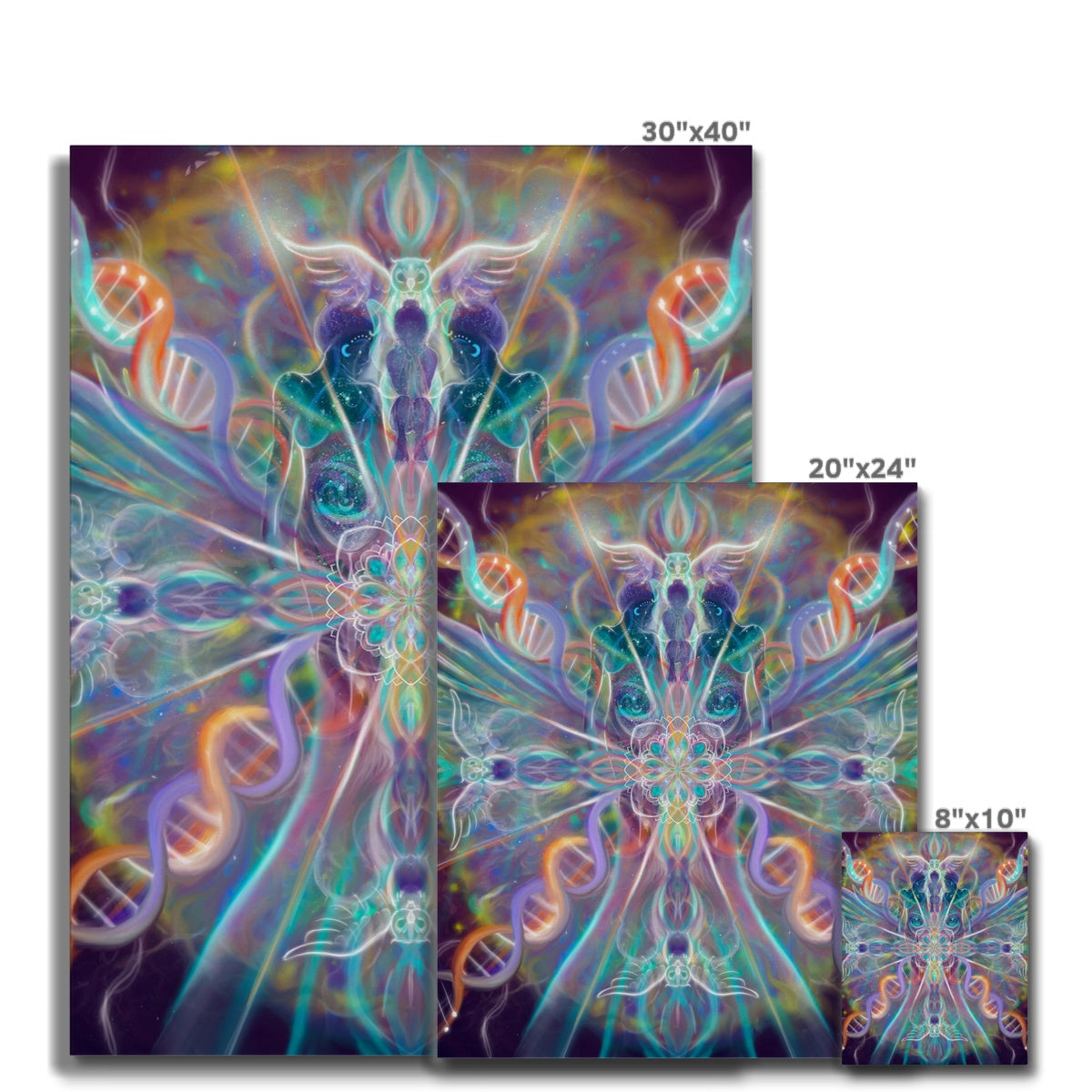 Infinite goddess Canvas