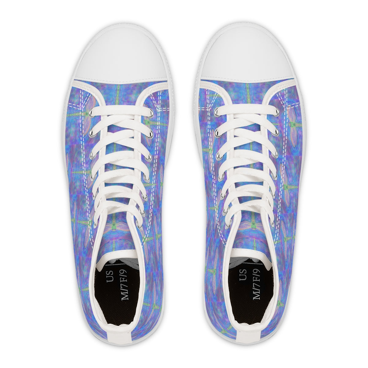 Dragonfly vibration Women's High Top Sneakers