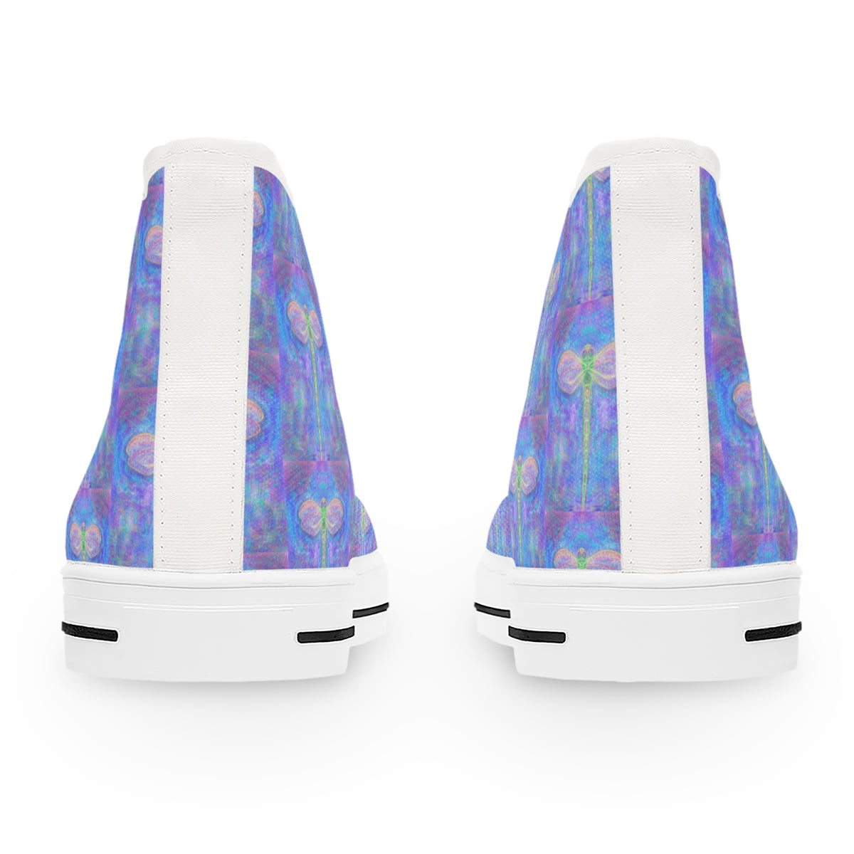 Dragonfly vibration Women's High Top Sneakers
