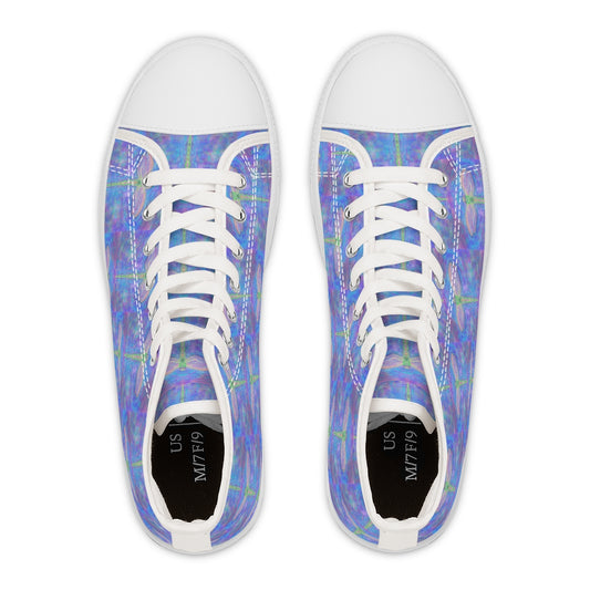 Dragonfly vibration Women's High Top Sneakers